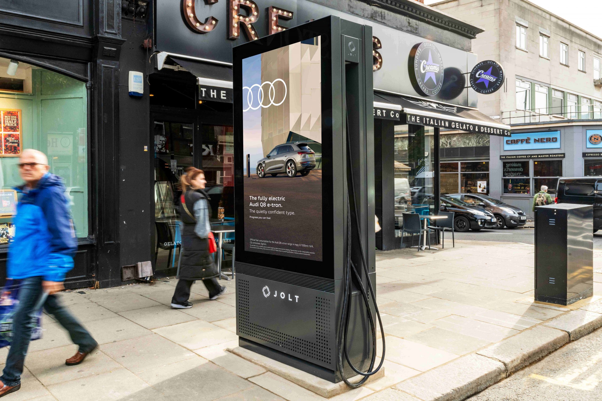 Jolt launches EV charging and DOOH ad network in the UK